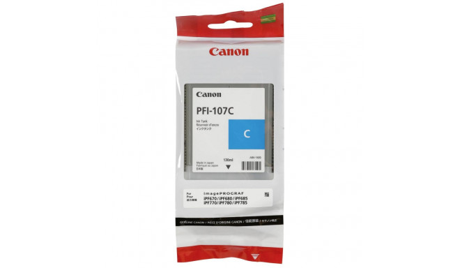 Canon Ink PFI-107 PFI107 Cyan (6706B001)