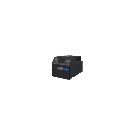 Epson ColorWorks CW-C6000Ae, matte black ink, cutter, disp., USB, Ethernet, black