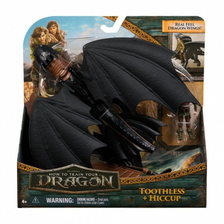 Figures set How to Train Your Dragon Toothless + Hiccup