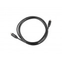Cable USB-C M/M 2.0 1.8m CA-CMCM-40CU-0018-B Black
