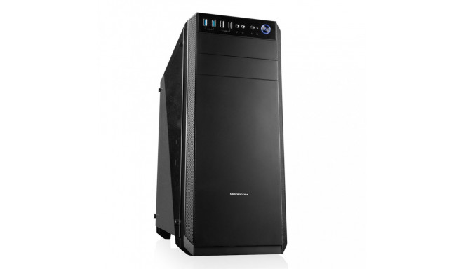 OBERON PRO GLASS BLACK COMPUTER CASE