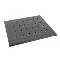 19'' Fixed Rack Shelf 1U 465x500mm black