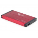Gembird HDD enclosure 2.5'' USB 3.0, red