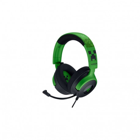 Razer juhtmega ülepea mängurikõrvaklapid mikrofoniga Minecraft Edition Kraken V4 X
