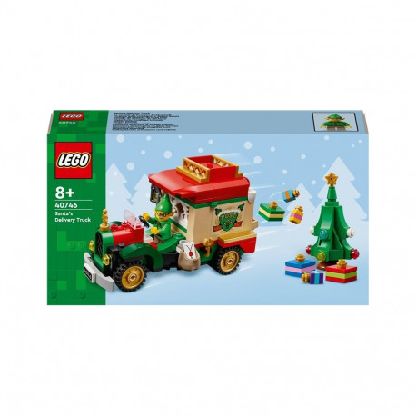 CONSTR LEGO SANTAS DELIVERY TRUCK 40746