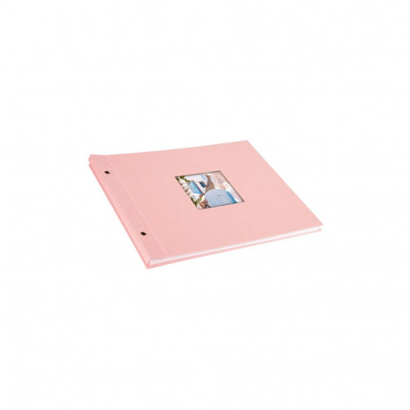 Album GOLDBUCH 28822 Bella Vista roosa, 39x31cm, 40 lehte, valged lehed, kahjustatud pakend
