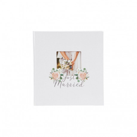 Album GOLDBUCH 08188 Just Married 30x31cm 60 pages |white sheets| corner/splits