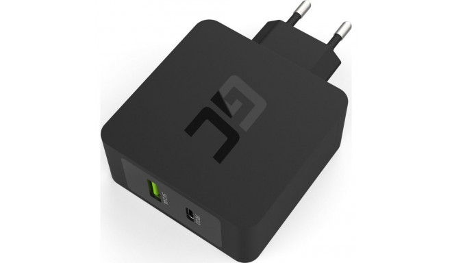 Green Cell laadija 1x USB-A 1x USB-C 3 A (CHAR10)