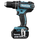 Juhtmeta lööktrell MAKITA DHP482RTJ, 18 V, 2 x 5.0 Ah Li-ion, 62/36 Nm
