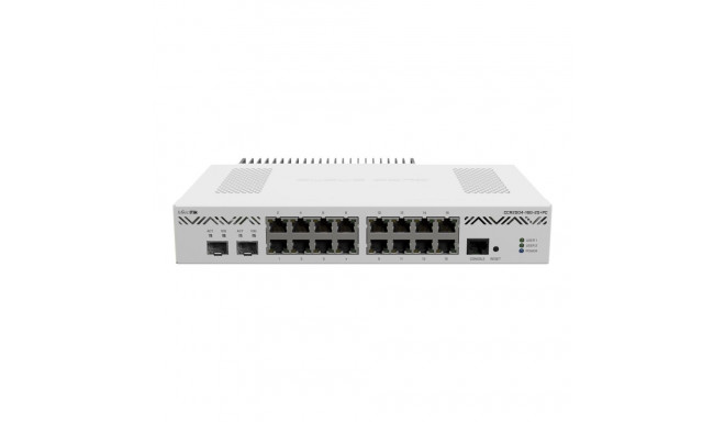 Mikrotik CCR2004-16G-2S+PC | Ethernet Router | CCR2004-16G-2S+PC | 10/100/1000 Mbit/s | Mesh Support