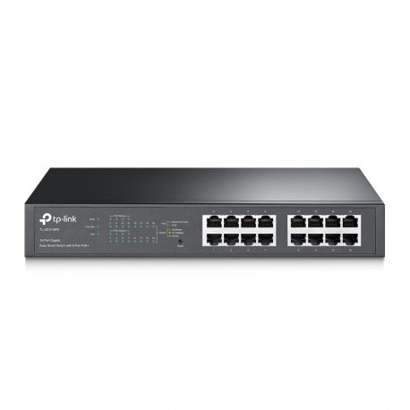 TP-LINK kommutaator TL-SG1016PE veebihaldusega, lauale/racki paigaldatav, 16 Gigabit Etherneti (vask