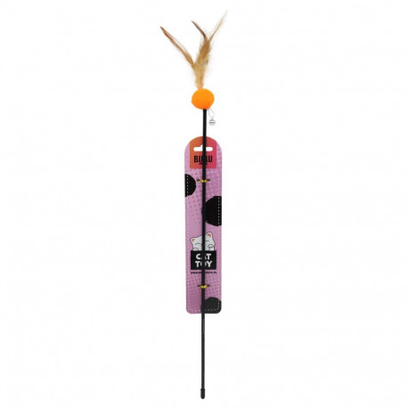 Bubu Pets kassiõng palli ja sulega 55cm 1tk (assortii)