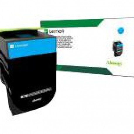 LEXMARK 3K Return Program Cyan Toner Cartridge CS/CX317 417 517