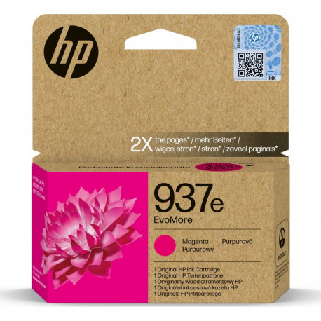 HP tindikassett 937e EvoMore originaal, magenta