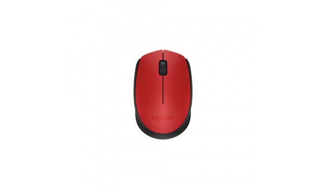 Logitech hiir M171 910-00464 juhtmevaba, punane