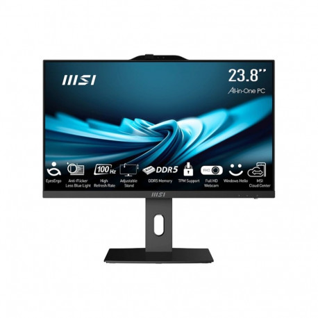 All-in-One Desktop Computer - MSI AP242P 14M-649XEU | i5-14400 | 16GB | 512GB | 23.8" | Wi-Fi 6E | N