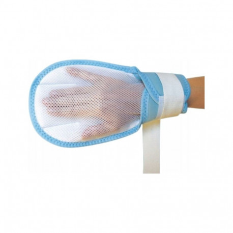 Protective Gloves - Self-Harm Prevention L Blue/White