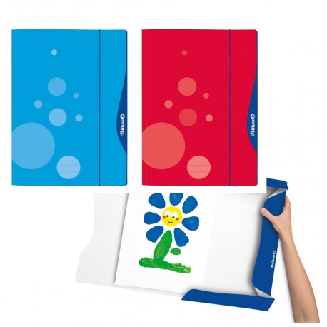 Pelikan kummiga kaaned, Quick Open, A4, segu