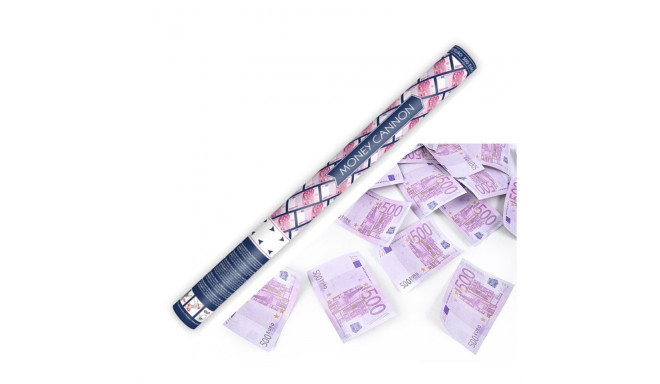 PartyDeco konfetikahur 60 cm, 500 € rahatähed