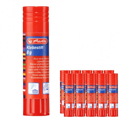 Herlitz liimipulk, 8 g, 10 tk pakis