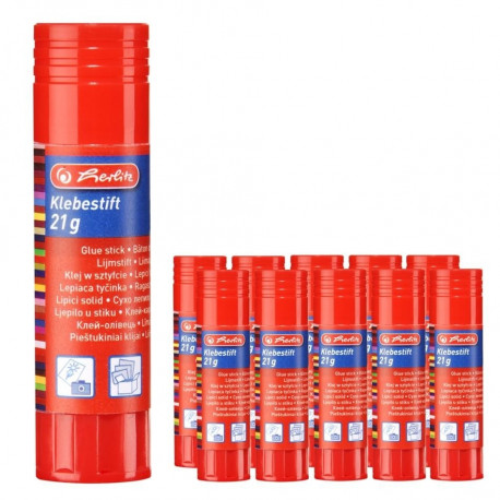 Herlitz liimipulk, 21 g, 10 tk pakis