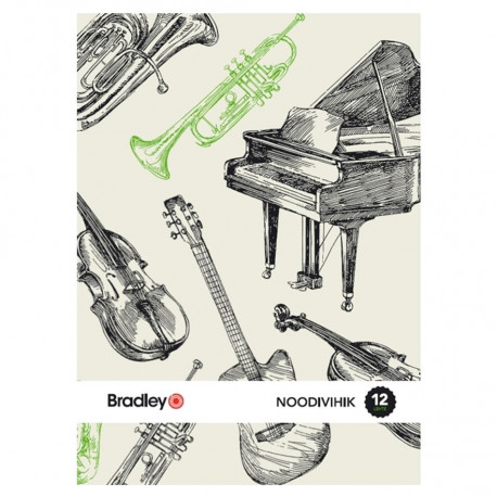 Bradley noodivihik A5/12 lehte vert. Bradley