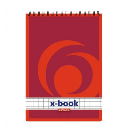 Herlitz spiraaliga märkmik A7/50 ruuduline Herlitz