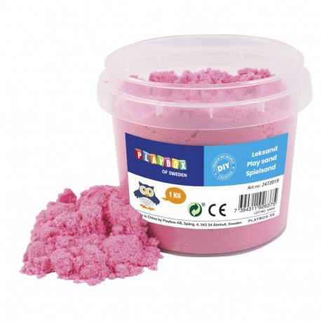 Kineetiline liiv roosa, 1kg, 3+