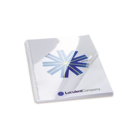 Köitekile A4 0,3mm läbipaistev värvitu esikile 300micronit / pakk (pakis 100 lehte)