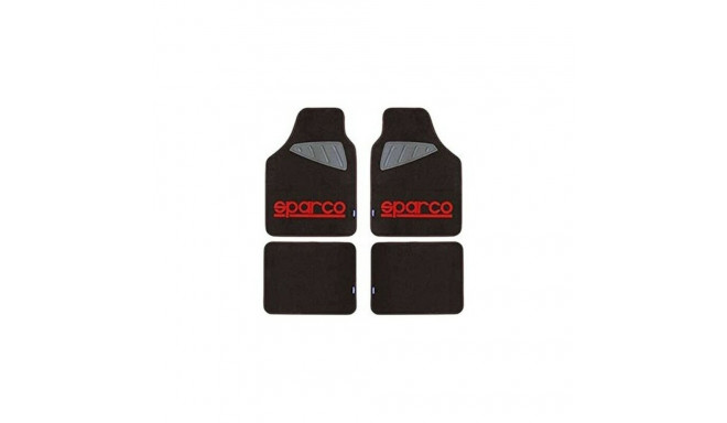 Car Floor Mat Set Sparco SPC1903 Universal Black/Red (4 pcs)