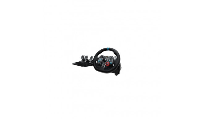 Logitech G920/G29 Driving Force Steering Wheels & Pedals, for PC, PS5, PS4, Black