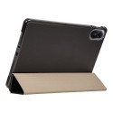 Tactical Book Tri Fold Case for Xiaomi Redmi Pad 2 Black