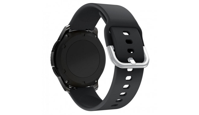 Hurtel Silicone Strap TYS band for Samsung Galaxy Watch 45 / 46 / 47 mm - black