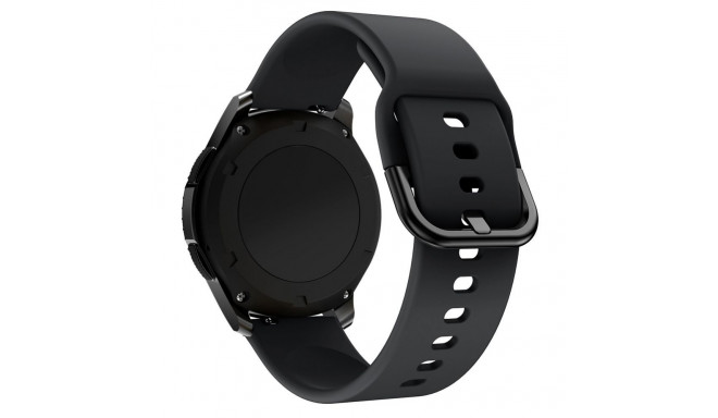 Hurtel Silicone Strap TYS band for Samsung Galaxy Watch 40 / 41 / 42 / 43 / 44 mm - black
