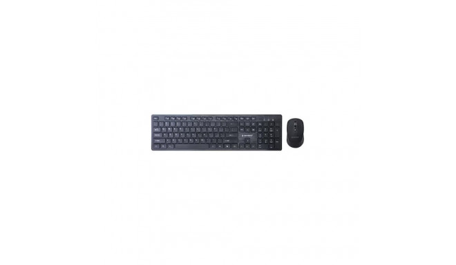 Gembird KEYBOARD +MOUSE WRL RUS/DESKTOP KBS-WCH-04-RU