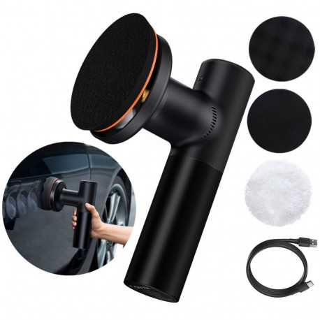 Baseus Baseus Cordless Electric Polishing Machine 30W 4000mAh Black (CRDLQ-B01) - OUTLET