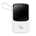 Baseus Baseus Qpow Digital Display Power Bank with Fast Charging 10000mAh 20W QC/PD/SCP/FCP with Bui