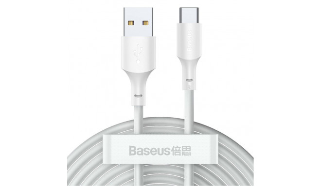 Baseus Baseus 2x USB cable - USB Type C fast charging Power Delivery Quick Charge 40 W 5 A 1.5 m whi