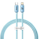 Baseus Baseus CAJY001303 Lightning - USB-C PD cable 20W 480Mb/s 1.2m - blue Baseus Baseus CAJY001303 Lightning - USB-C PD cable 20W 480Mb/s 1.2m - blue