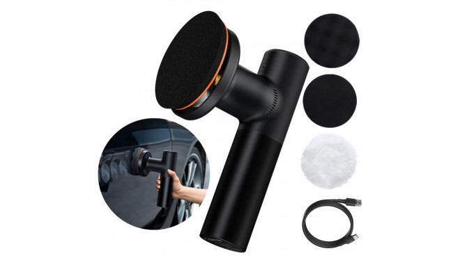 Baseus Baseus cordless electric polish machine 30W 4000mAh black (CRDLQ-B01)
