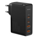 Baseus Baseus GaN2 Pro fast charger 100W USB / USB Type C Quick Charge 4+ Power Delivery black (CCGA