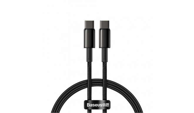Baseus Baseus CATWJ-01 USB-C - USB-C PD QC cable 100W 5A 1m - black