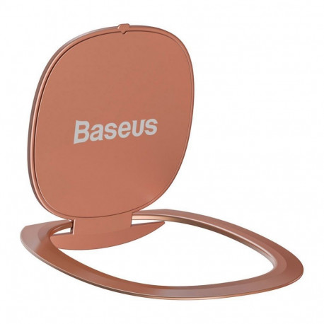 Baseus Baseus ultra-thin self-adhesive ring holder phone stand pink (SUYB-0R)