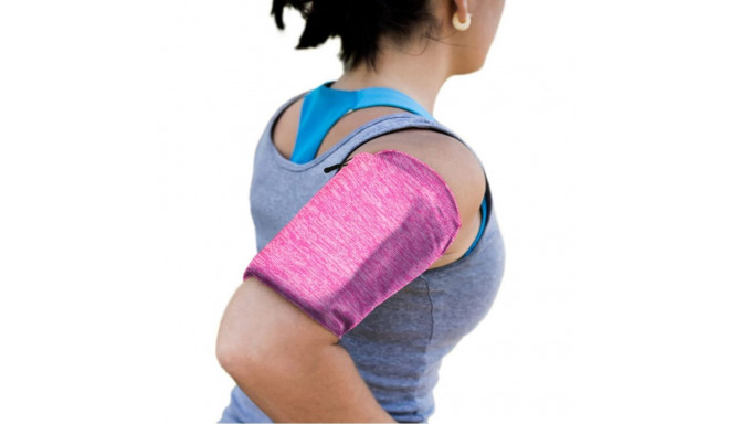 Hurtel Running armband phone armband XL pink