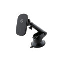 Mercedes-Benz Mercedes MEWCCGSLK 15W induction holder for air vent/glass black/black Silver Stars Ma