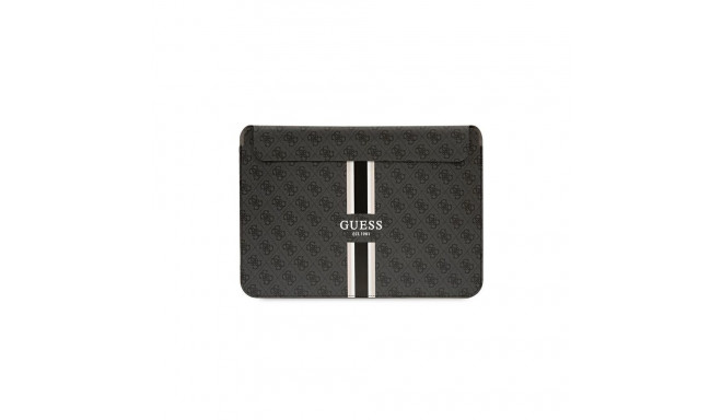Guess Guess 4G Printed Stripes cover for a 14" laptop - black