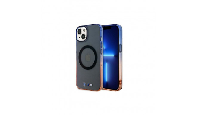 BMW Case BMW BMHMP14SHTGE iPhone 14 6.1" grey/grey hardcase Gradient Bumper MagSafe