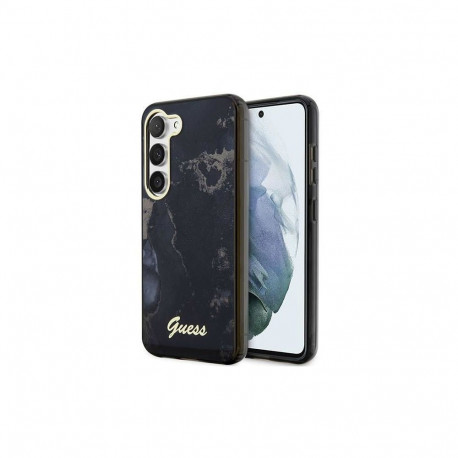 Guess Guess GUHCS23SHTMRSK S23 S911 black/black hardcase Golden Marble Collection