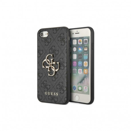 Guess Guess GUHCI84GMGGR iPhone 7/8/SE 2020/ 2022 grey/grey hardcase 4G Big Metal Logo
