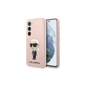 Karl Lagerfeld Karl Lagerfeld KLHCS23SSNIKBCP S23 S911 hardcase pink/pink Silicone Ikonik